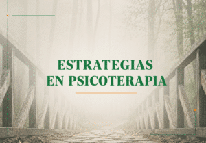 Estrategias en psicoterapia